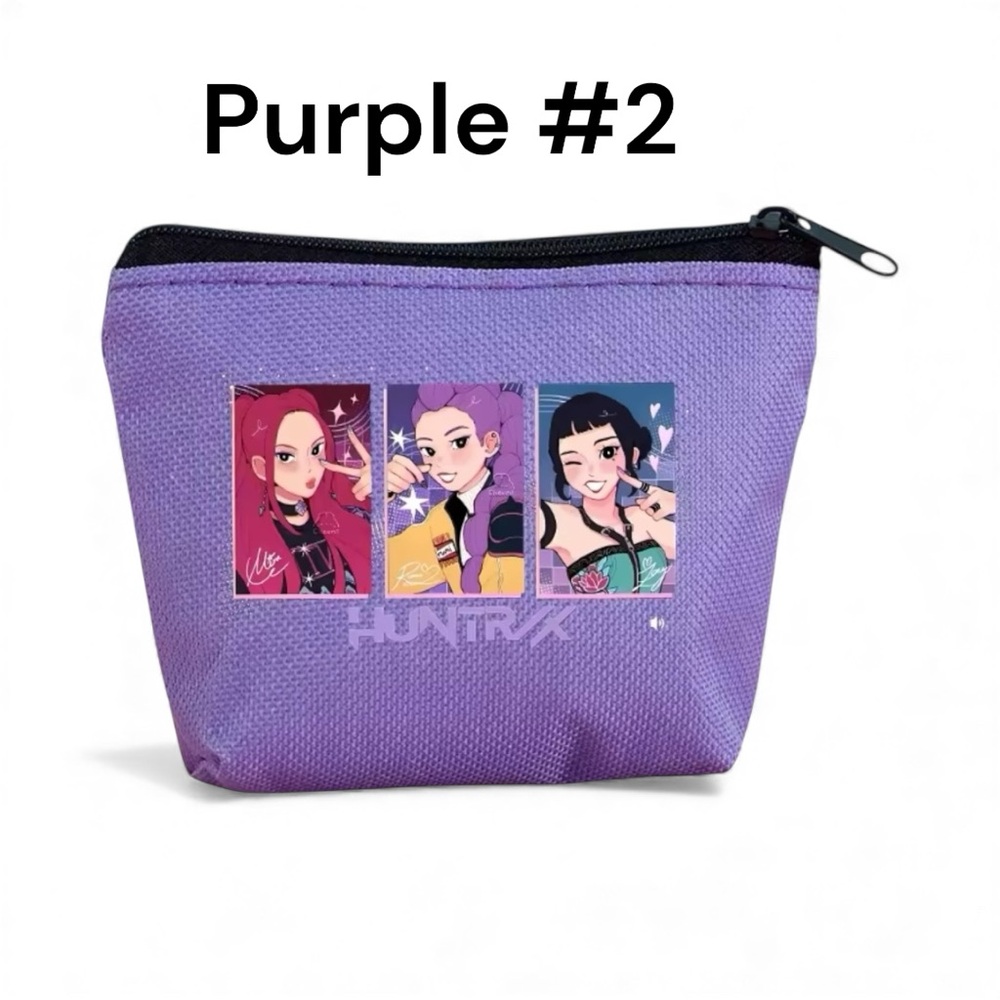 K-Pop Demon Hunters Mini Canvas Pouch
